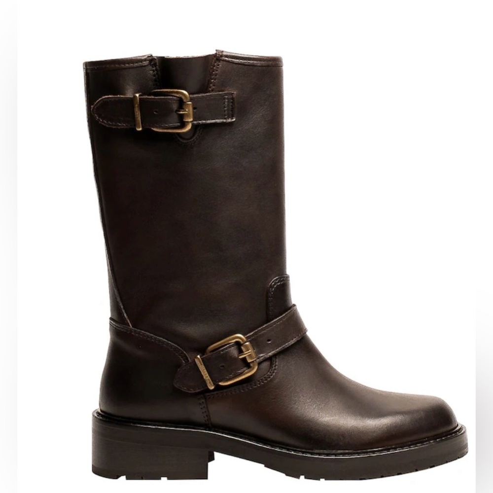 New OSPREY LONDON Women's 'The Amethyst' Chocolate Brown Boots Size: 41